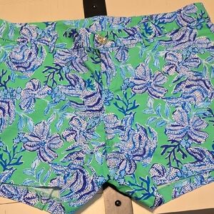 Lilly Pulitzer Green and Blue Shorts